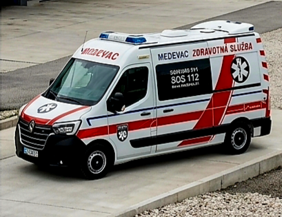 sanitné vozidlá RZP / RLP Renault Master